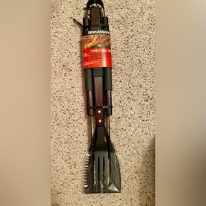 BRINKMANN : Brand New , 3 piece BBQ Tool Set but no tags